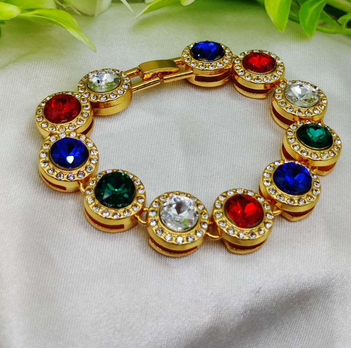 luxury adjustable bracelet | elegant blue accents luxury adjustable bracelet | elegant blue accents