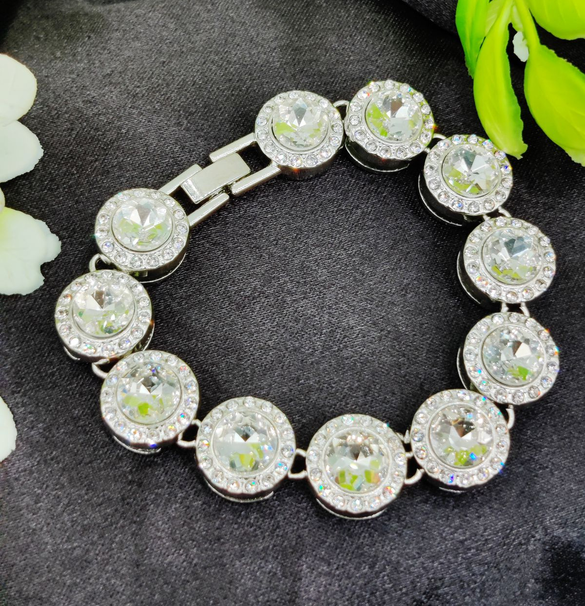luxury adjustable bracelet | elegant blue accents luxury adjustable bracelet | elegant blue accents
