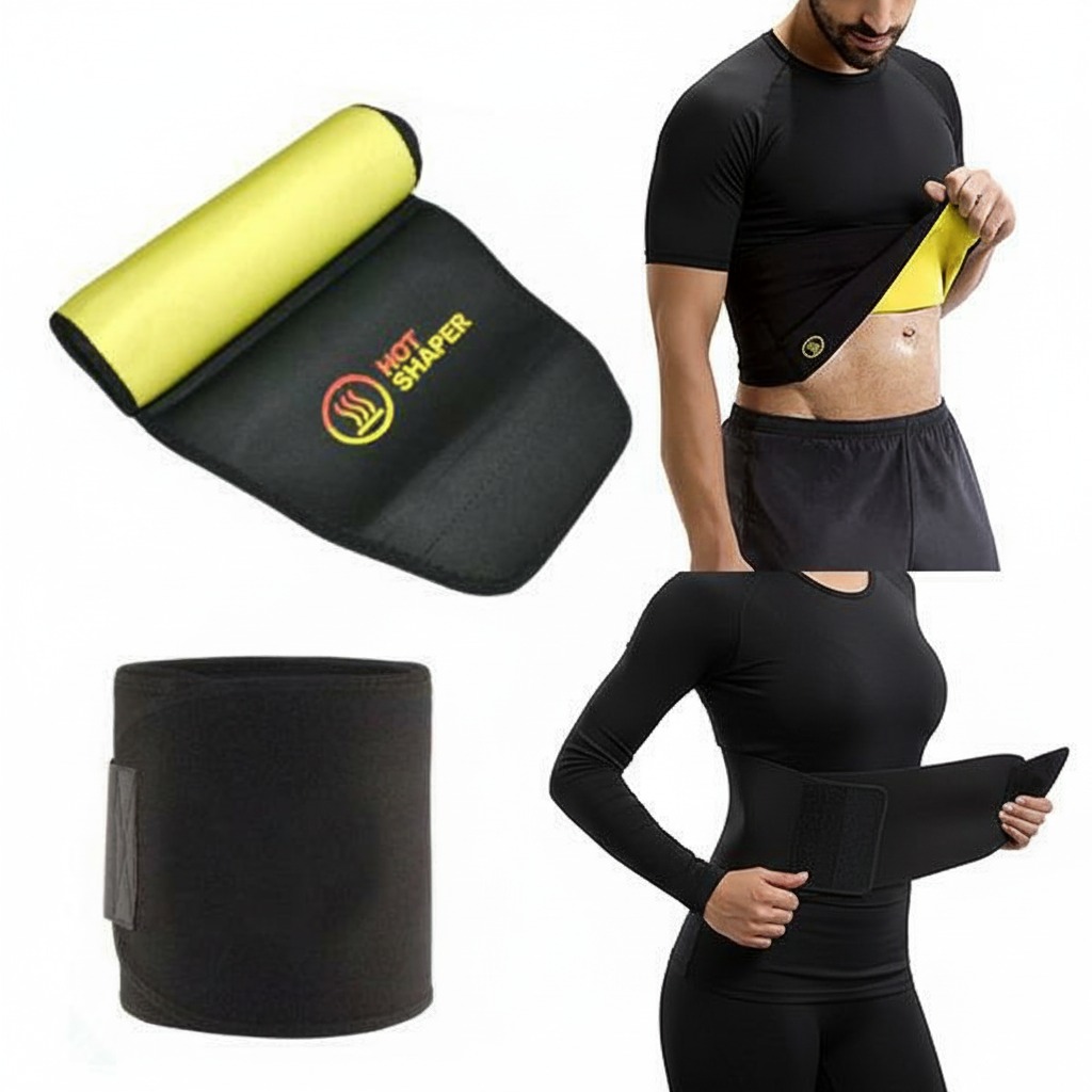 hot shaper slimming belt with box | adjustable waist trainer hot shaper slimming belt with box | adjustable waist trainer