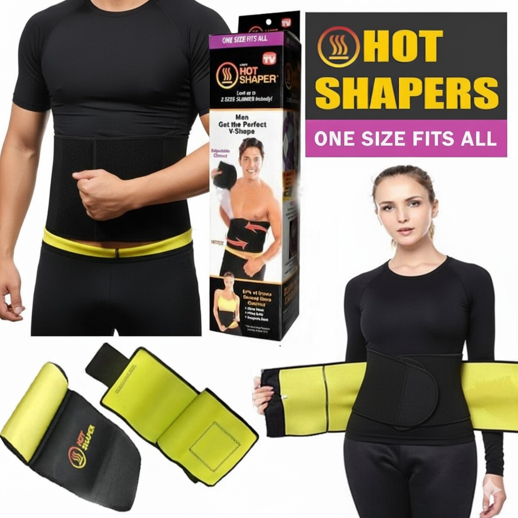 hot shaper slimming belt with box | adjustable waist trainer hot shaper slimming belt with box | adjustable waist trainer