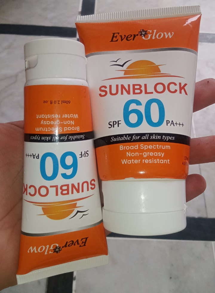 ever glow sunblock spf 60 – whitening & uv protection 120ml ever glow sunblock spf 60 – whitening & uv protection 120ml