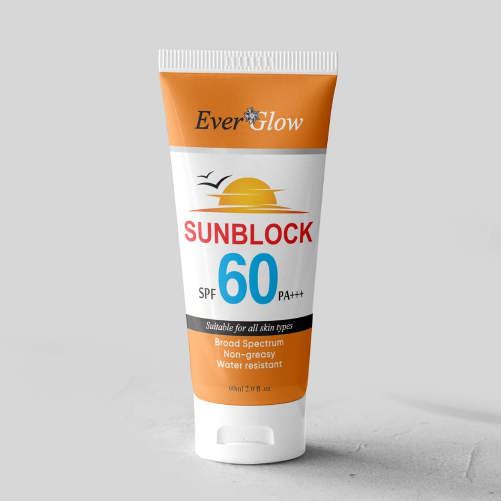ever glow sunblock spf 60 – whitening & uv protection 120ml ever glow sunblock spf 60 – whitening & uv protection 120ml