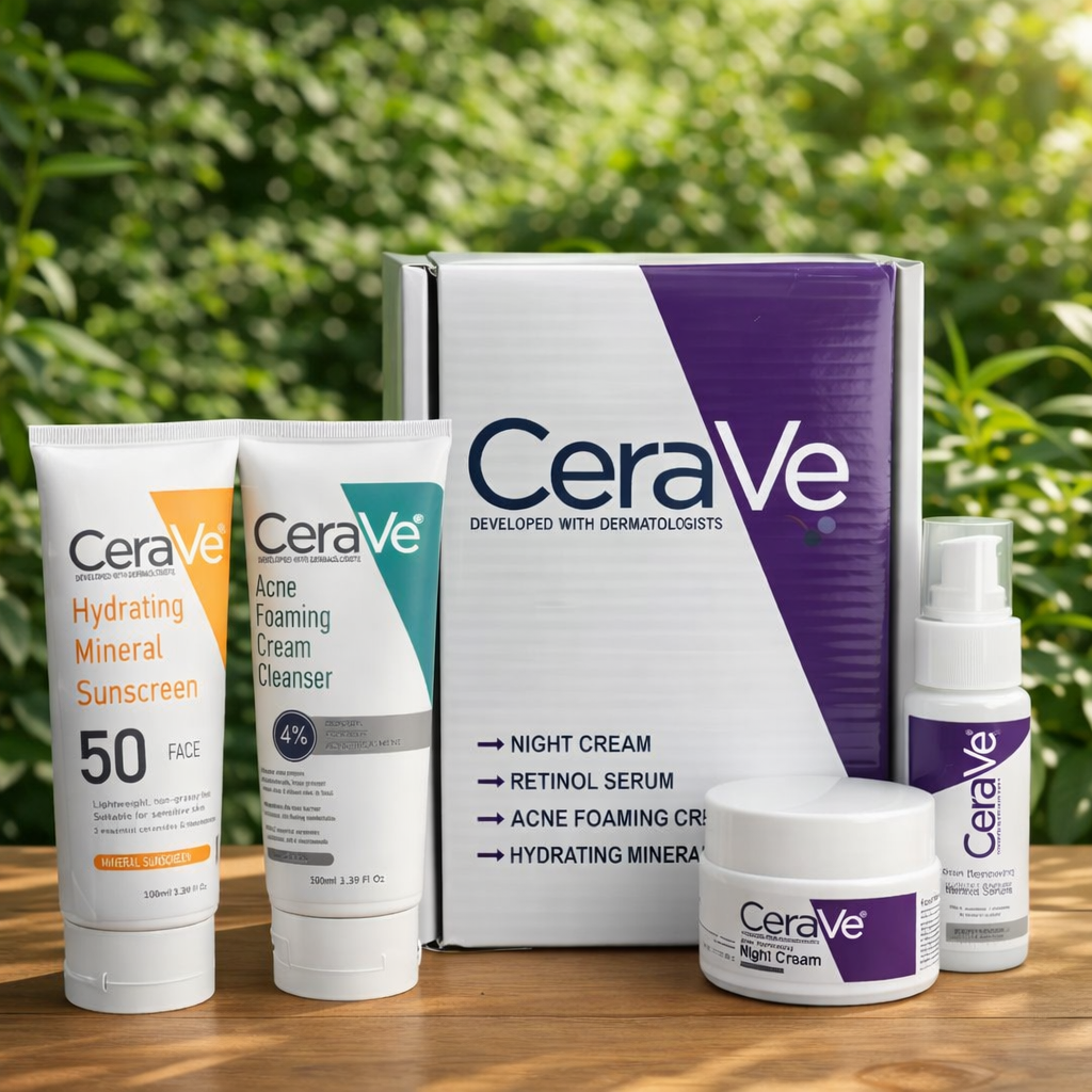 cerave complete skincare bundle for acne & anti aging cerave complete skincare bundle for acne & anti aging
