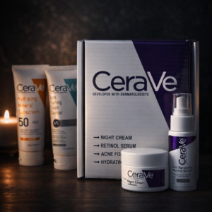 Home cerave complete skincare bundle for acne & anti aging