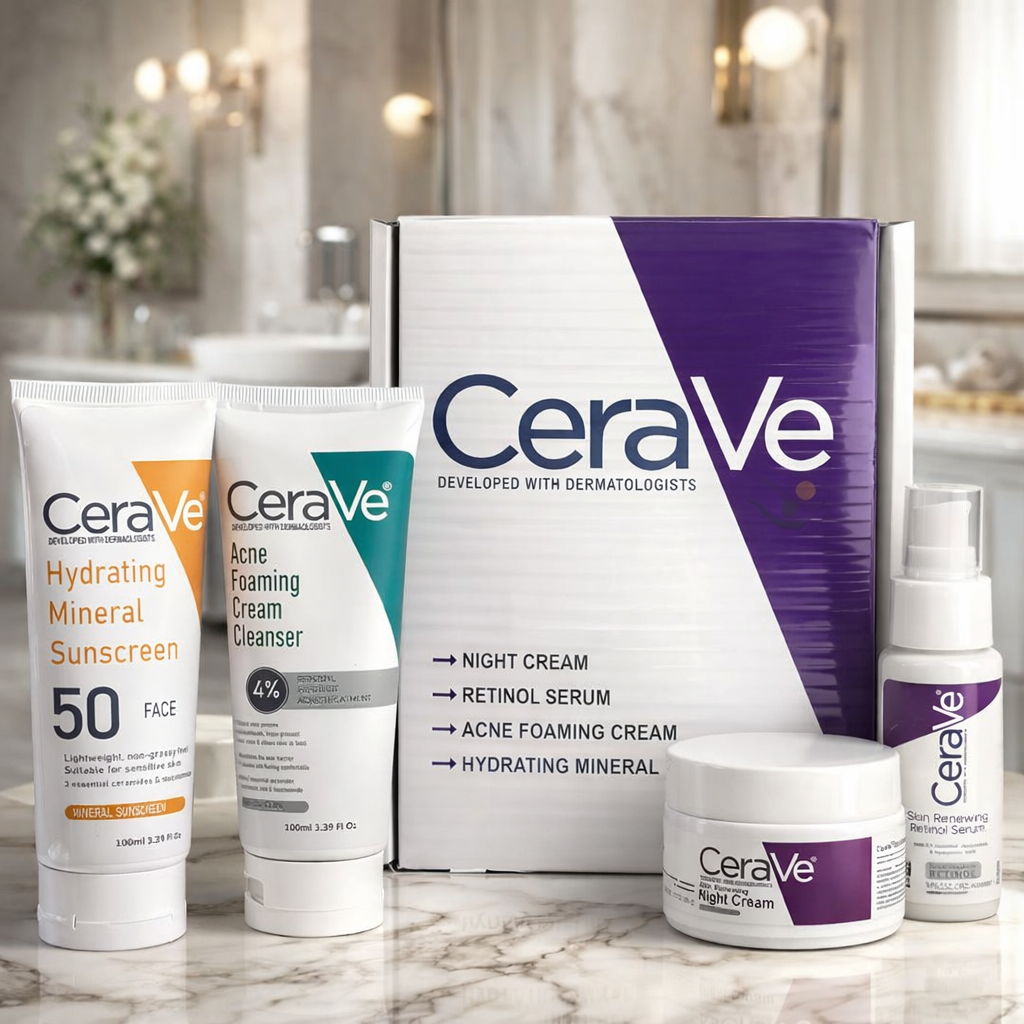cerave complete skincare bundle for acne & anti aging cerave complete skincare bundle for acne & anti aging
